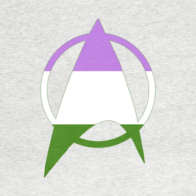 Genderqueer Starfleet Pride by EmceeFrodis